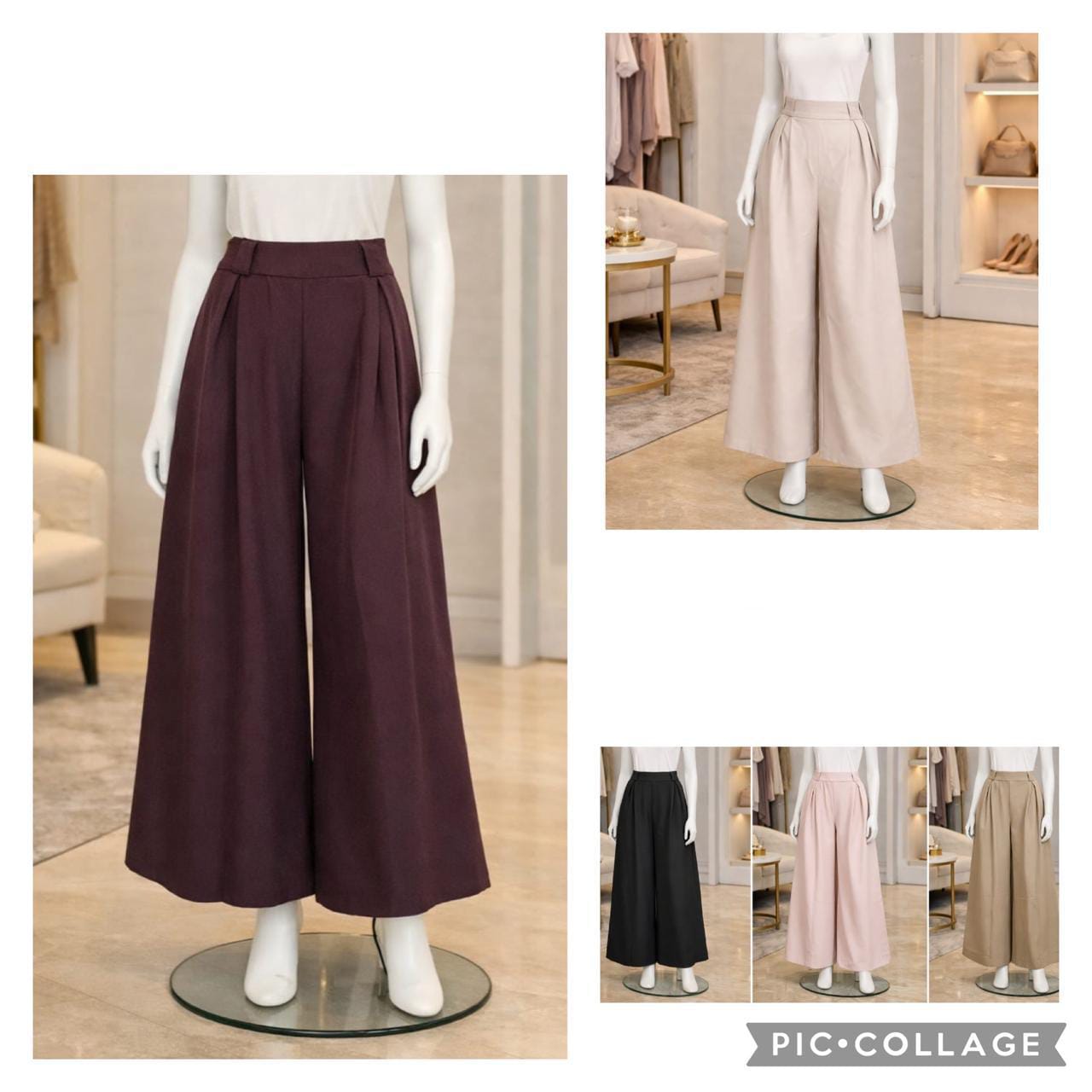 Ladies High Waisted Pants