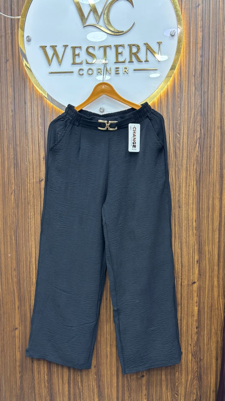 Ladies Straight Trousers