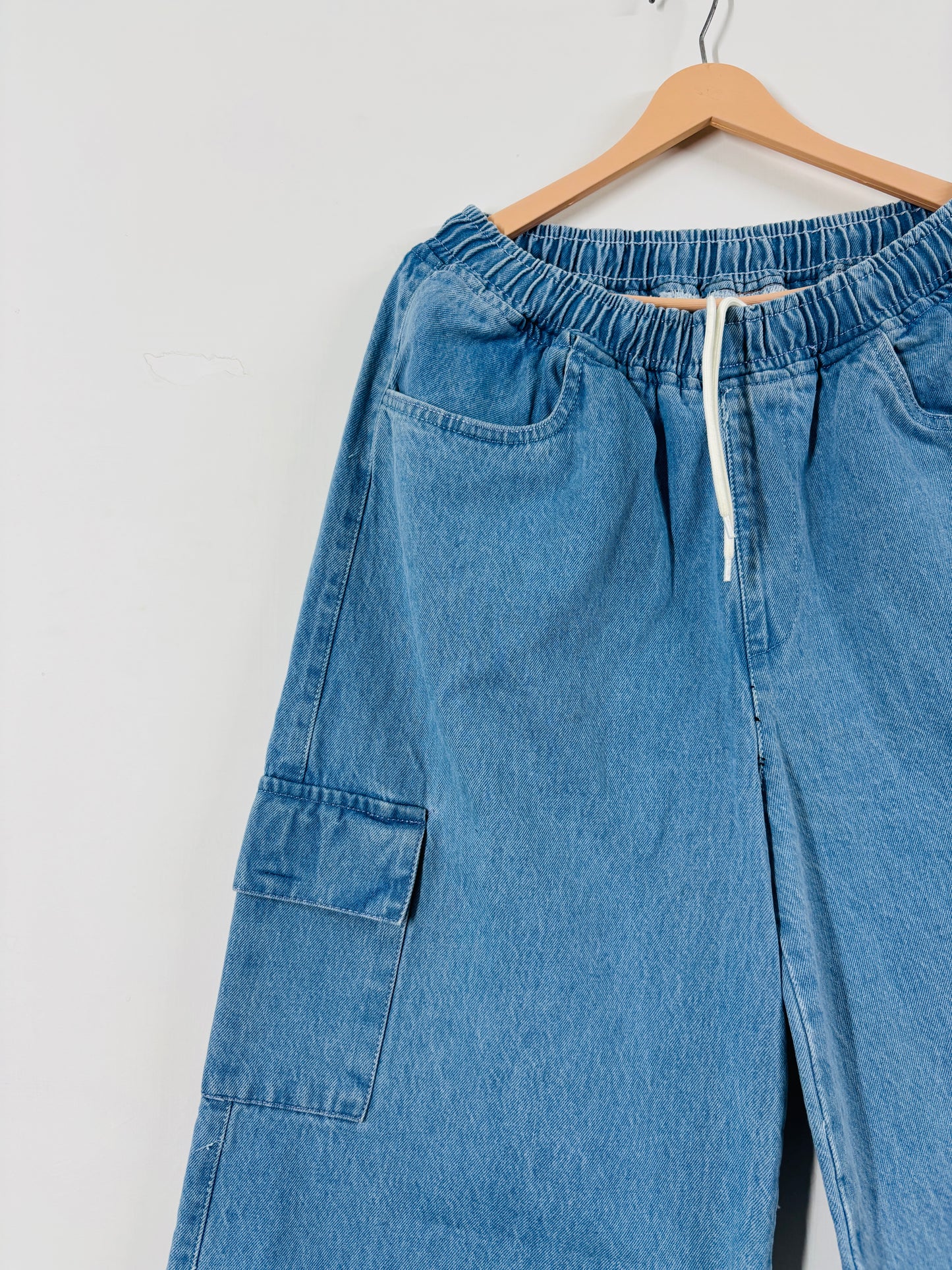 Denim Wide Leg Jeans