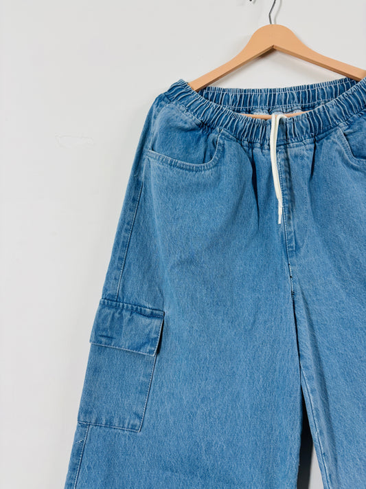 Denim Wide Leg Jeans
