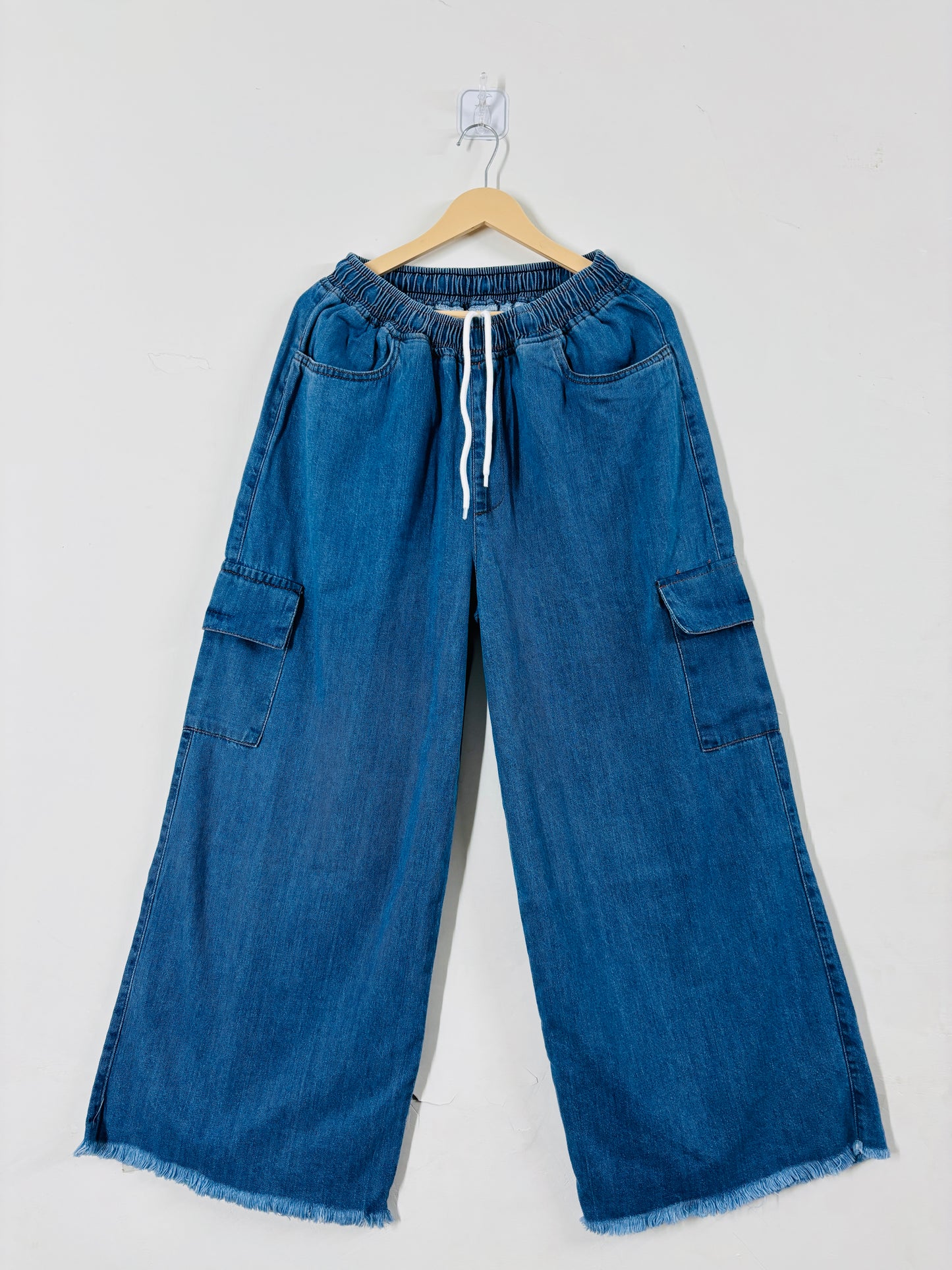 Denim Wide Leg Jeans
