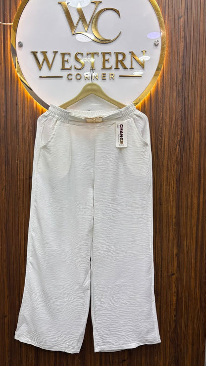 Ladies Straight Trousers