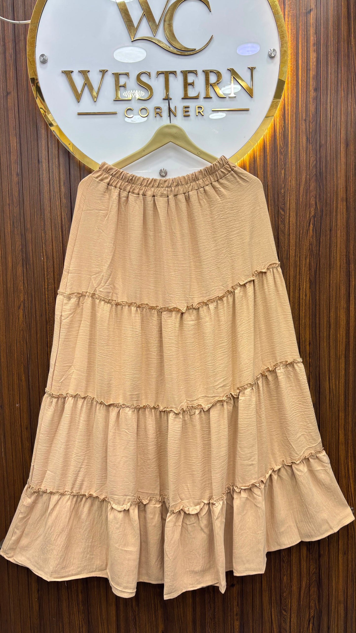 Ladies 3 platted Skirts
