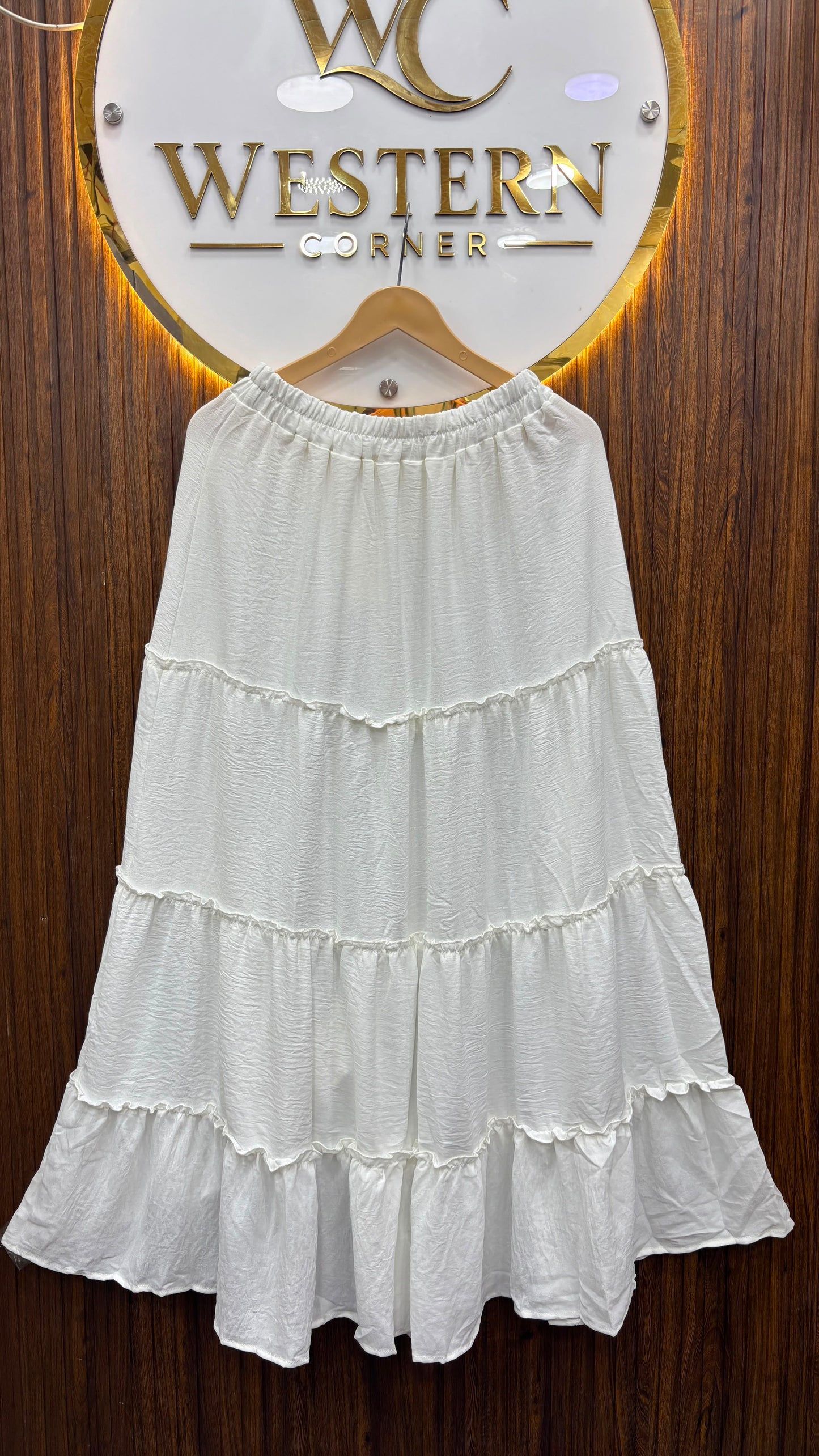 Ladies 3 platted Skirts