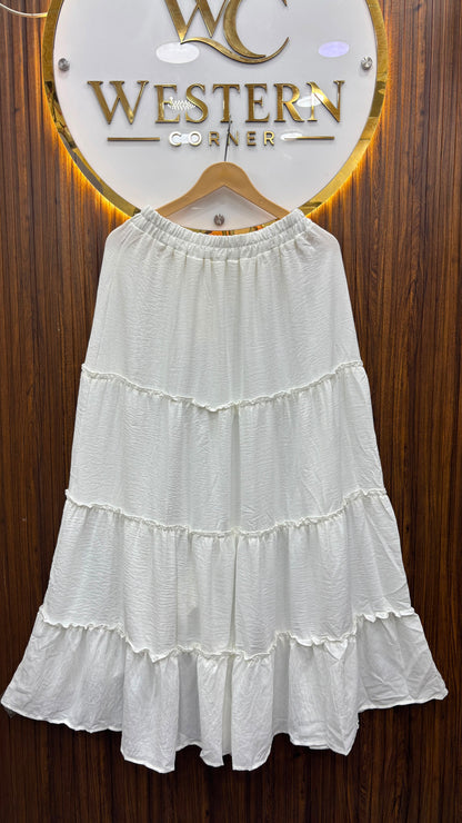 Ladies 3 platted Skirts